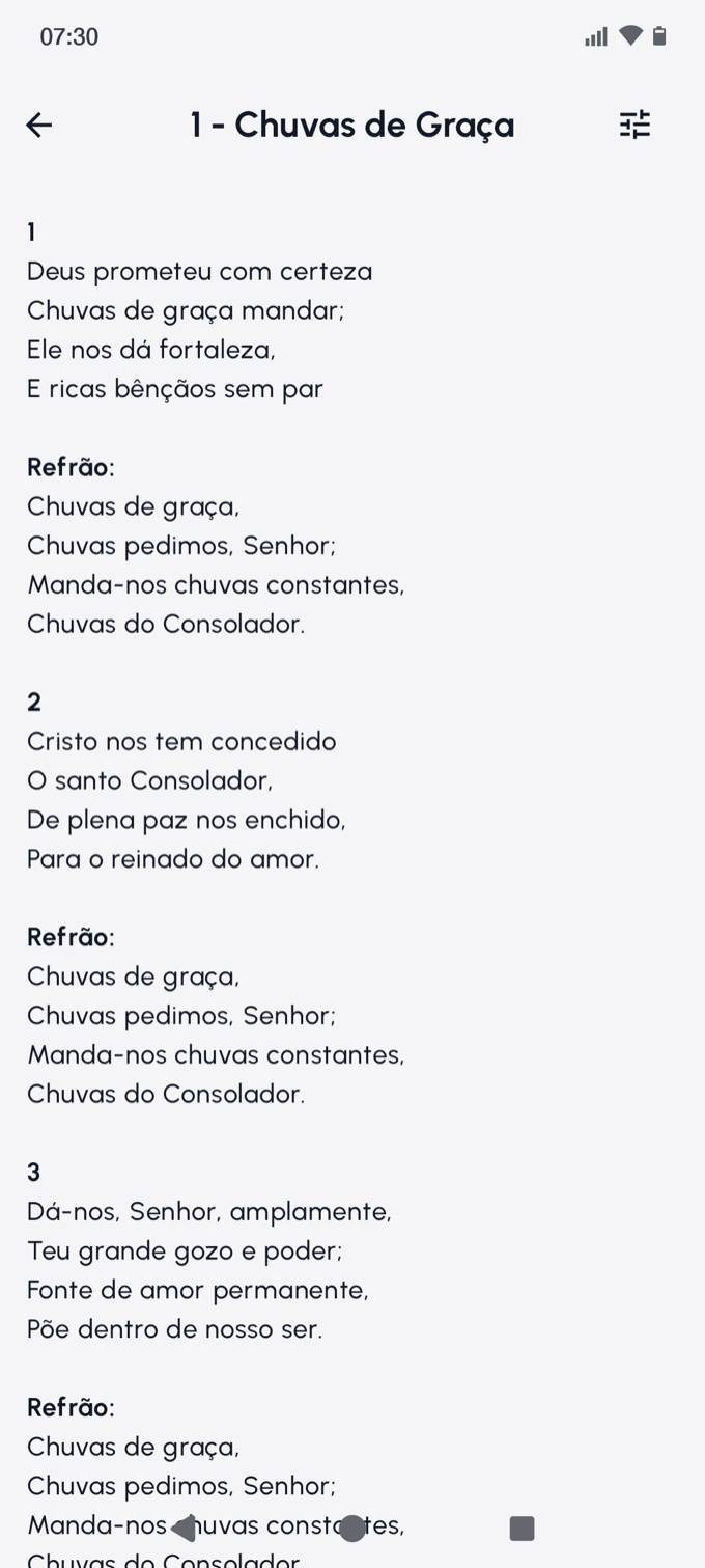 Leitura de hino